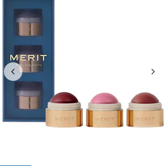 NIB LIMITED EDITION MERIT MINI FLUSH BALM TRIO - Picture 3 of 4